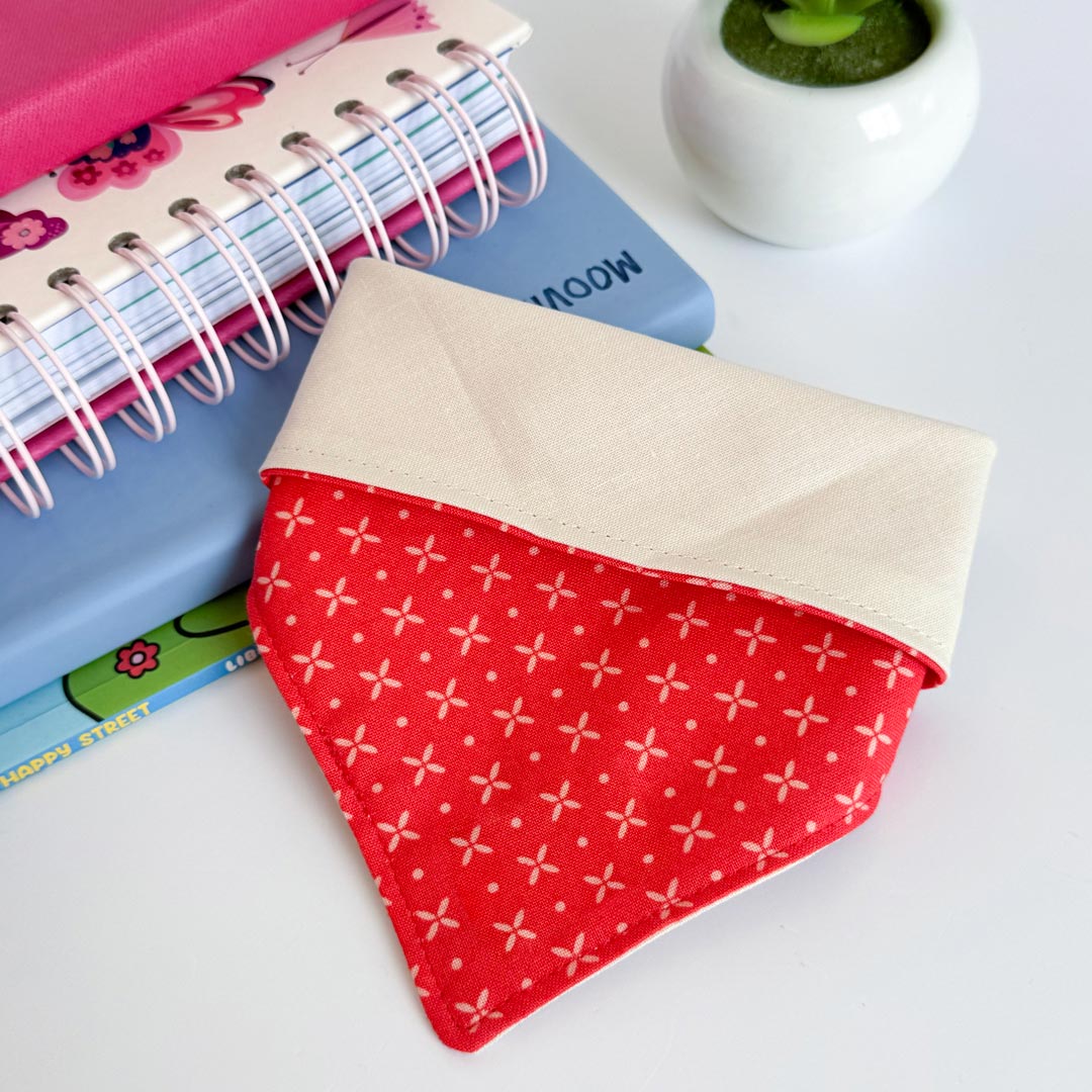 Bandana RED BLOSOM