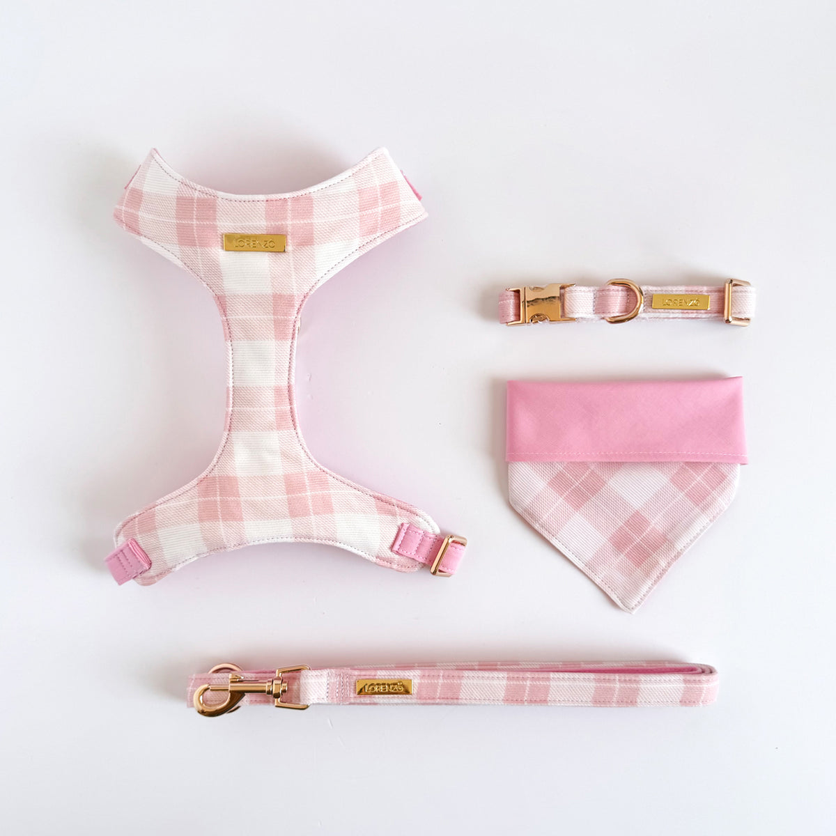 Kit Clásico CUADROS ROSA