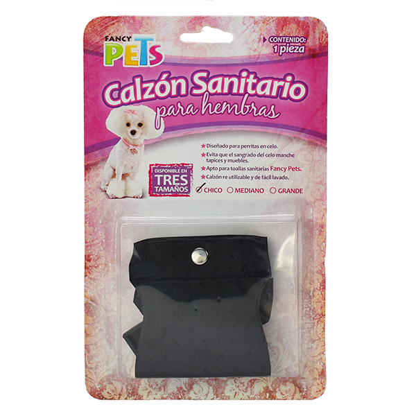 Calzón sanitario para hembras