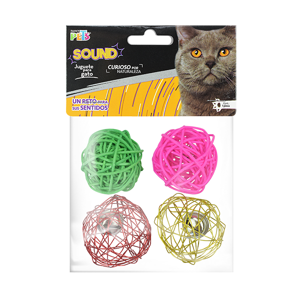 Juguete bola sound 4 piezas