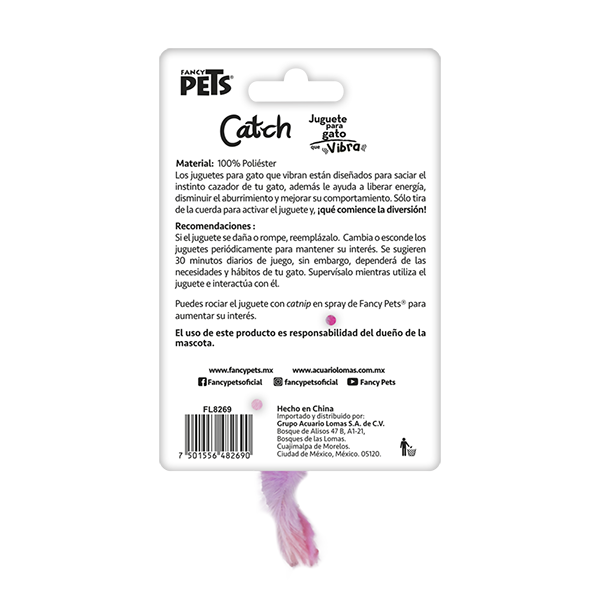 Juguete ratón con vibración catch