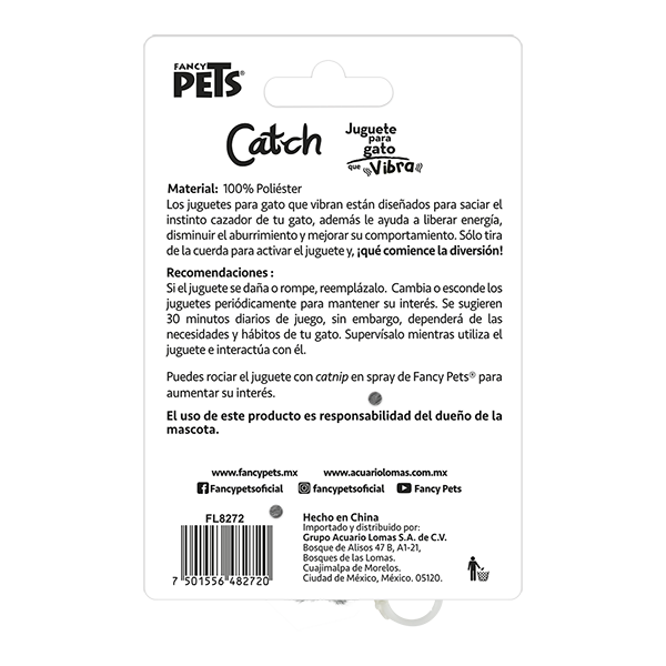 Juguete ratoncillo con vibración catch