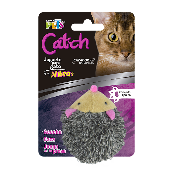 Juguete erizo terrestre con vibración catch