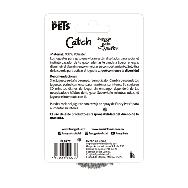 Juguete erizo terrestre con vibración catch
