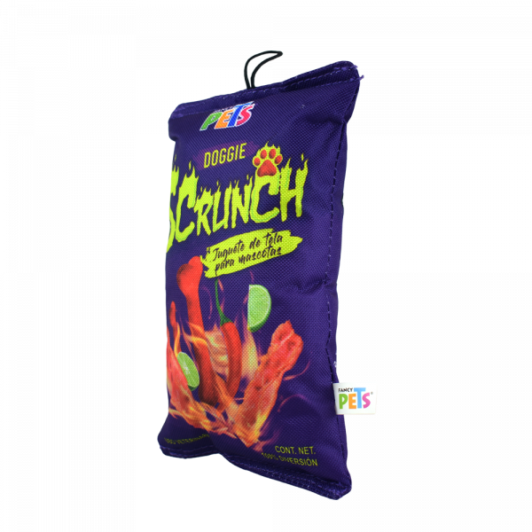 Juguete de tela dog Scrunch