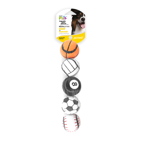 Juguete Set de pelotas deportivas 5 piezas