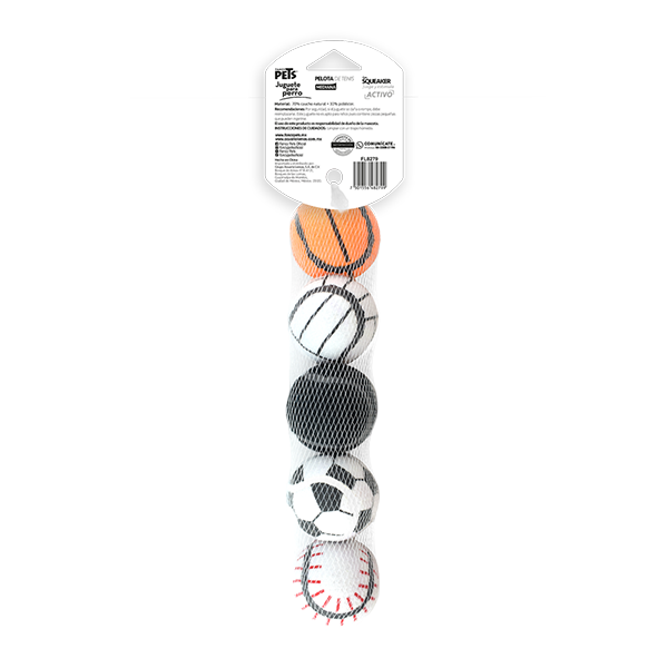 Juguete Set de pelotas deportivas 5 piezas